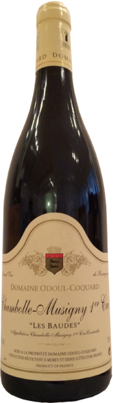 Domaine Odoul-Coquard Chambolle-Musigny 1er Cru Les Baudes - Bottle
