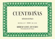 Cuentaviñas - Ribera del Duero Tinto Fino  - Label