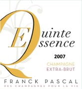 Champagne Franck Pascal - Quinte-Essence Extra Brut - Label