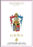 Castello di Gabiano - "Gavius" Monferrato Rosso DOC - Label
