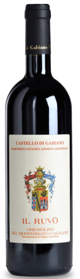 Castello di Gabiano "Il Ruvo" Grignolino del Monferrato Casalese DOC - Bottle