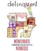 Delinquent - Monferrato Superiore Nebbiolo DOC - Label