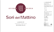 Azienda Agricola 499 - Sorì Del Mattino Langhe DOC Nebbiolo - Label