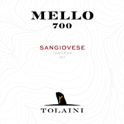 Tolaini - Mello 700 Sangiovese Toscana IGT ​ - Label