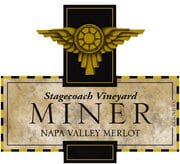 Miner Family Winery - Merlot Stagecoach Vineyard Napa Valley - Label
