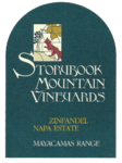 Storybook Mountain Vineyards - Napa Estate Mayacamas Range Zinfandel - Label