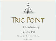 Trig Point - Chardonnay Russian River Valley - Label
