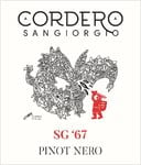 Cordero San Giorgio - SG '67 Pinot Nero Oltrepò Pavese DOC​ - Label