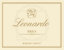 Domaine Marjan Simčič   - Leonardo Passito  - Label