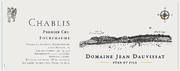 Domaine Jean Dauvissat Père et Fils - Chablis 1er Cru Fourchaume - Label