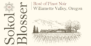 Sokol Blosser - Dundee Hills Estate Rosé of Pinot Noir - Label