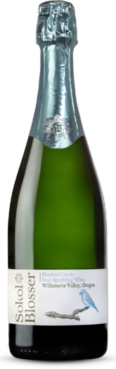 Sokol Blosser Bluebird Brut Cuvée Sparkling Willamette Valley - Bottle