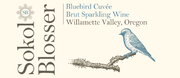 Sokol Blosser - Bluebird Brut Cuvée Sparkling Willamette Valley - Label