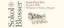 Sokol Blosser - Dundee Hills Estate Pinot Noir - Label