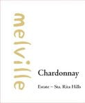 Melville Winery - Estate Chardonnay Sta. Rita Hills - Label