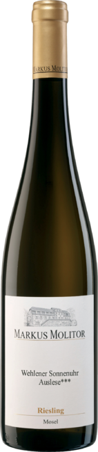 Markus Molitor Wehlener Sonnenuhr Auslese *** (Gold Capsule) - Bottle