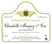 Domaine Odoul-Coquard - Chambolle-Musigny 1er Cru Les Sentiers - Label
