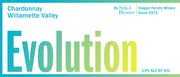 Evolution by Sokol Blosser - Chardonnay Willamette Valley - Label