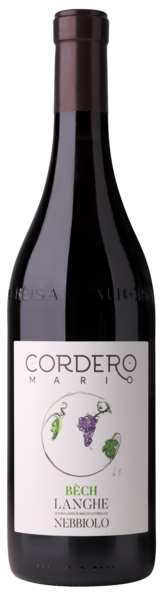 Cordero Mario Winery Bèch Langhe Nebbiolo DOC - Bottle