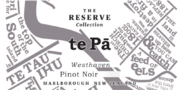 te Pā - Westhaven Pinot Noir, The Reserve Collection - Label