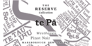 te Pā - Westhaven Pinot Noir, The Reserve Collection - Label