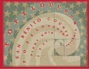 Popelouchum - Exuberance Pinot Noir Popelouchum Vineyard Estate - Label
