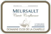 Domaine Clos de la Chapelle - Meursault Cuvée Confluence - Label