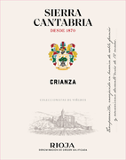 Viñedos y Bodegas Sierra Cantabria - Sierra Cantabria Rioja Crianza - Label