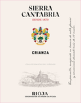 Viñedos y Bodegas Sierra Cantabria - Sierra Cantabria Rioja Crianza - Label