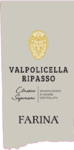 Farina - Valpolicella Ripasso Classico Superiore DOC - Label