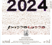 Passopisciaro - Passorosso Etna Rosso DOC - Label
