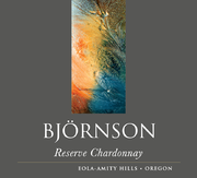 Björnson Vineyard - Reserve Chardonnay Willamette Valley - Label