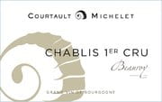 Domaine Jean-Claude Courtault  - Chablis 1er Cru Beauroy - Label