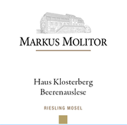 Markus Molitor - Haus Klosterberg Beerenauslese Riesling (Gold Capsule) - Label