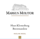 Markus Molitor - Haus Klosterberg Beerenauslese Riesling (Gold Capsule) - Label