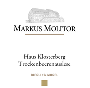 Markus Molitor - Haus Klosterberg Trockenbeerenauslese Riesling (Gold Capsule) - Label