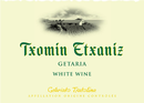 Txomin Etxaniz - Blanco - Label
