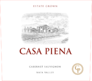 Casa Piena - Cabernet Sauvignon  - Label