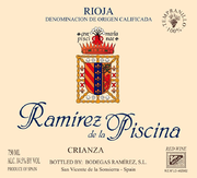 Bodegas Ramirez de la Piscina - Rioja Crianza - Label