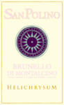 San Polino - Brunello di Montalcino Helichrysum DOCG - Label