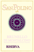 San Polino - Brunello di Montalcino Riserva DOCG - Label