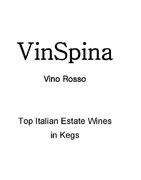 VinSpina - Vino Rosso Piemonte (Barbera) - Label