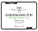 Maison Noir - Oregogne Blanc - Label