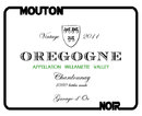 Maison Noir - Oregogne Chardonnay - Label