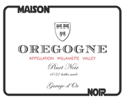 Maison Noir Wines - Oregogne Pinot Noir - Label