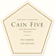 Cain Vineyard and Winery - Cain Five - Label