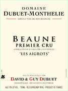 Domaine Dubuet-Monthélie - Beaune 1er Cru Les Aigrots  - Label