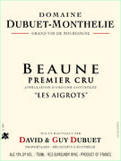Domaine Dubuet-Monthélie - Beaune 1er Cru "Les Aigrots" - Label