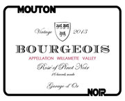 Maison Noir - Bourgeois Rosé - Label