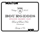 Maison Noir - Bourgeois Rosé - Label
